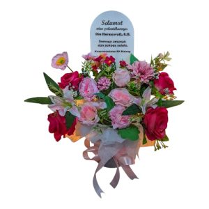 Flower Box Artificial Akrilik